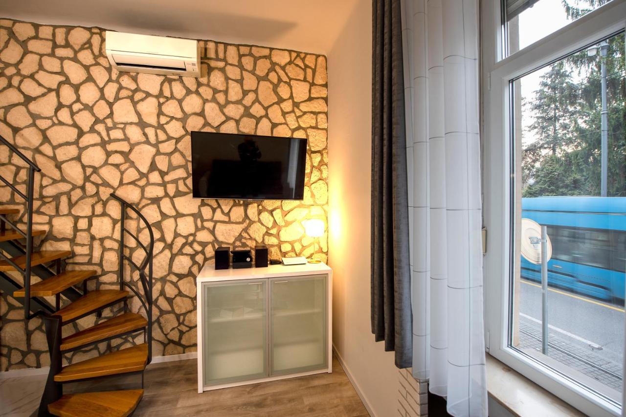 City Garden Studio Apartment Zagreb Eksteriør billede